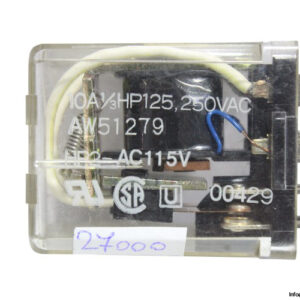 matsushita-HP2-AC115V-power-relay-(used)-3