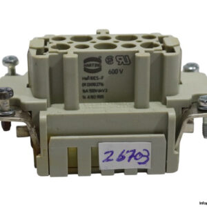 harting-HAN-10ES-F-connector-insert-(used)-2