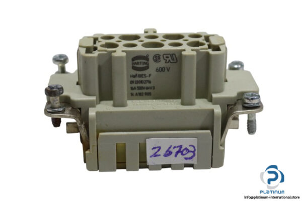 harting-HAN-10ES-F-connector-insert-(used)-2