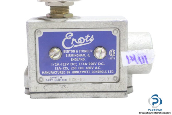 honeywell-8ZE-N3-limit-switch-(used)-3