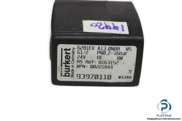 burkert-6281EV-A13.0NBR-M5-G1_2-solenoid-coil-(new)-1