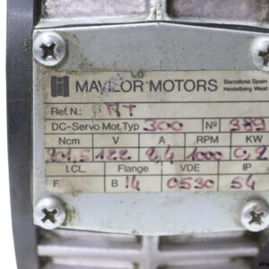 mavilor-300-dc-servomotor-used-2