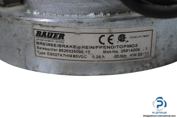bauer-ES027A7HN-electric-brake-coil-used-2