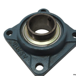 asahi-UCF210-four-bolt-square-flange-unit-used