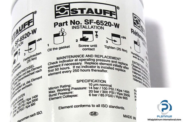 stauff-sf-6520-w-spin-on-element-2