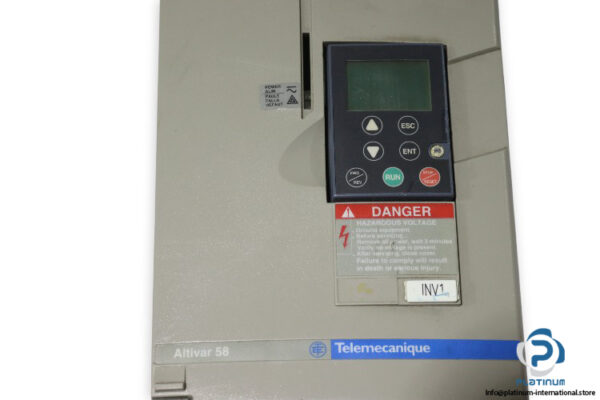 telemecanique-ATV58HU41N4-adjustable-speed-drive-(used)-1