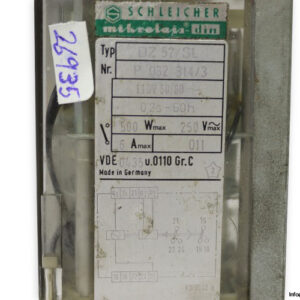 schleicher-DZ-52_SL-P-082-314_3-time-relay-(used)-2
