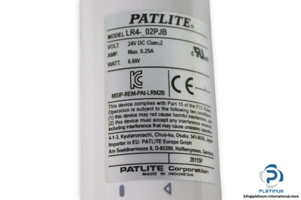 patlite-LR4-02PJB-signal-tower-(new)-2