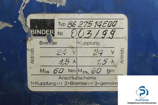 binder-86-275-14-e00-electromagnetic-clutch-3