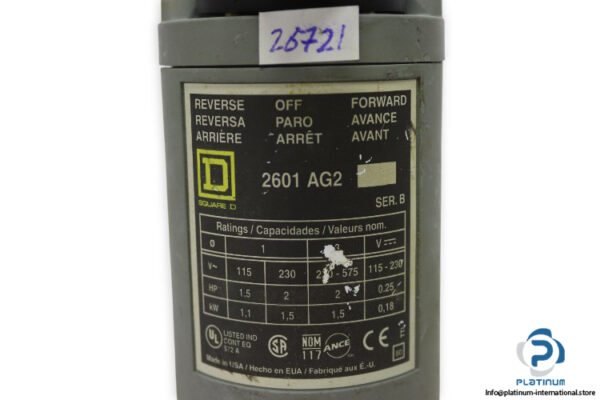 square-d-2601AG2-drum-switch-(used)-1