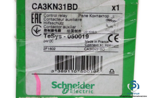 schneider-CA3KN31BD-control-relay-(new)-3