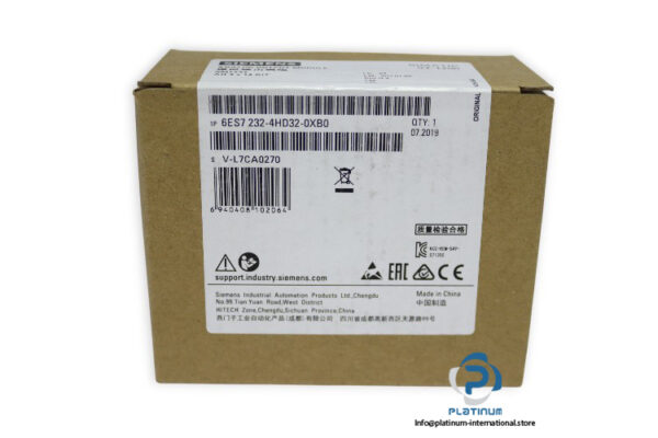 siemens-6ES7-232-4HD32-0XB0-analog-output-module-(new)