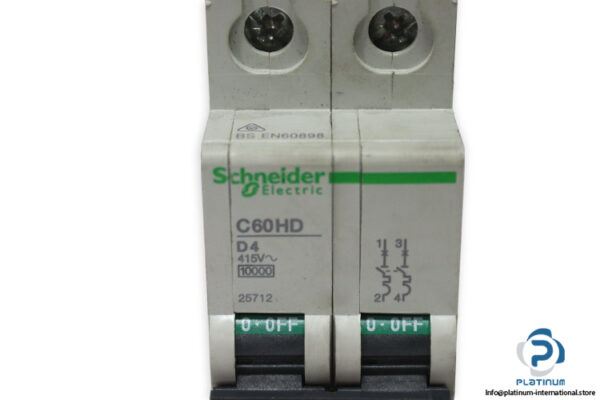 schneider-C60HD-D4-miniature-circuit-breaker-(used)-1