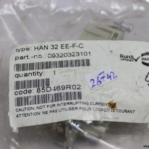 harting-HAN-32-EE-F-C-heavy-duty-connector-(new)-2