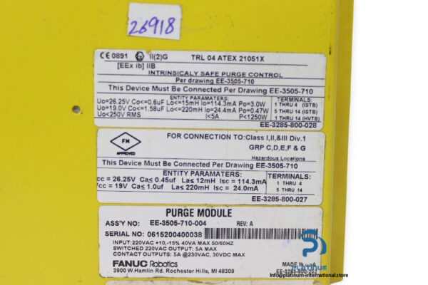 fanuc-robotics-EE-3505-710-004-purge-module-(used)-3
