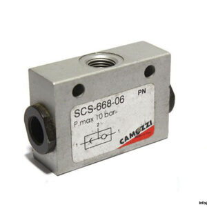Camozzi-SCS-668-06-shuttle-valve