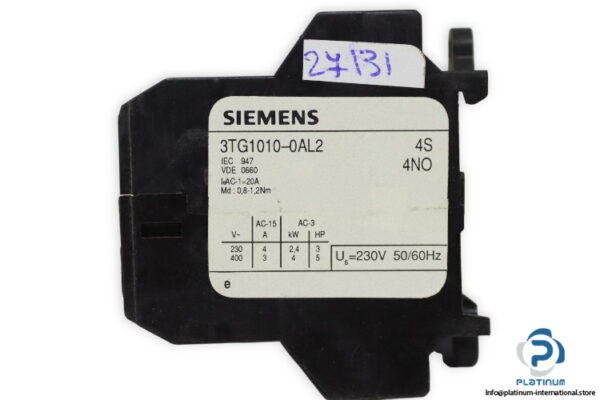 siemens-3TG1010-0AL2-power-relay-(used)-2