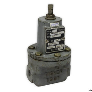 fisher-98-H-backpressure-regulator-(used)