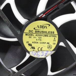adda-AD0912MS-A70GL-axial-fan-used-1
