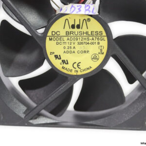 adda-AD0912HS-A76GL-axial-fan-used-1