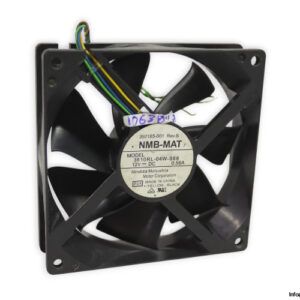 nmb-mat-3610RL-04W-S66-axial-fan-used