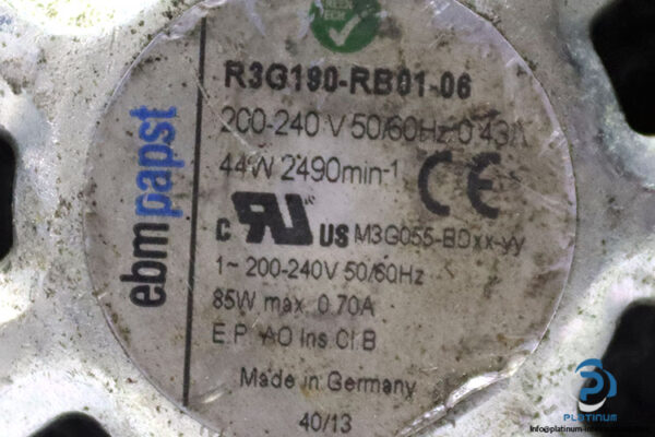 ebmpapst-R3G190-RB01-06-centrifugal-fan-used-1