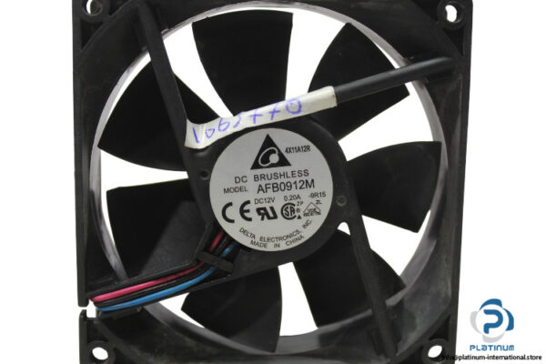 delta-ELECTRONICS-AFB0912M-axial-fan-used-1
