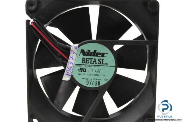 nidec-D09T-12PH-axial-fan-used-1