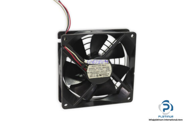 minebea-3610KL-04W-B49-axial-fan-used