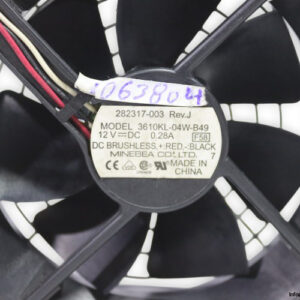 minebea-3610KL-04W-B49-axial-fan-used-1
