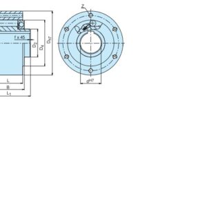 stieber-AL-45-roller-freewheel-clutch-bearing-used-2
