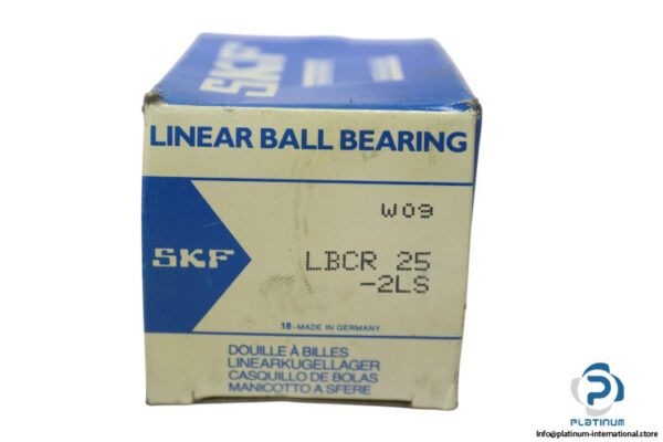 skf-LBCR-25-2LS-closed-linear-ball-bearing-new-carton-1