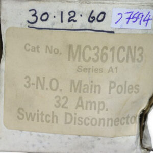 cutler-hammer-MC361CN3-disconnect-switch-(new)-3