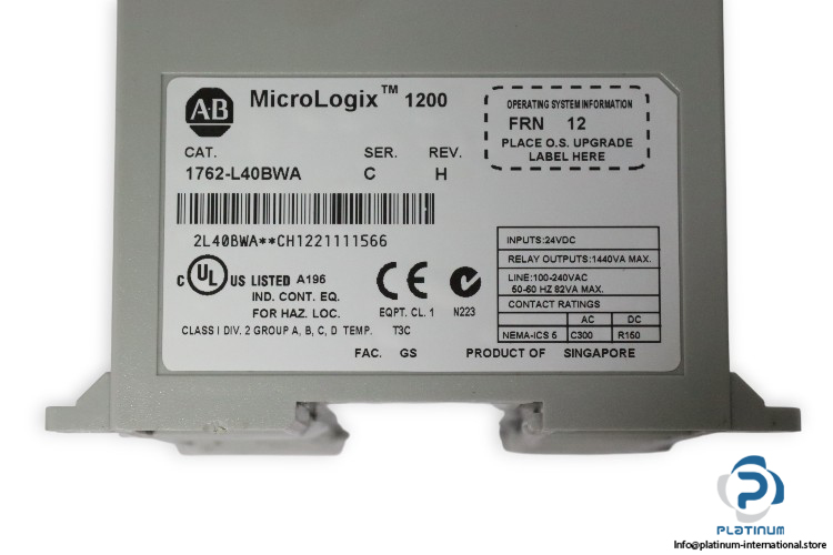 allen-bradley-1762-L40BWA-programmable-logic-controller-(new)-2