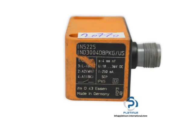 Ifm-IN5225-inductive-dual-sensor-(used)