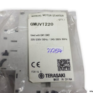 terasaki-GMUVT220-undervoltage-trip-(new)-3