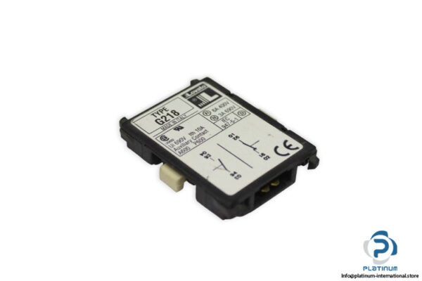 lovato-G218-auxiliary-contact-(used)