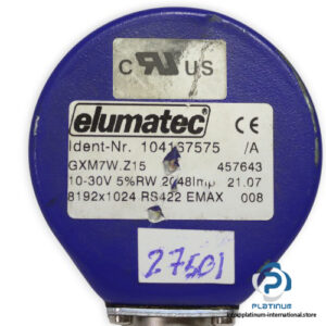 elumatec-GXM7W.Z15-absolute-encoder-(used)-1