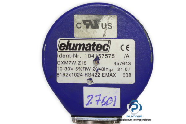 elumatec-GXM7W.Z15-absolute-encoder-(used)-1