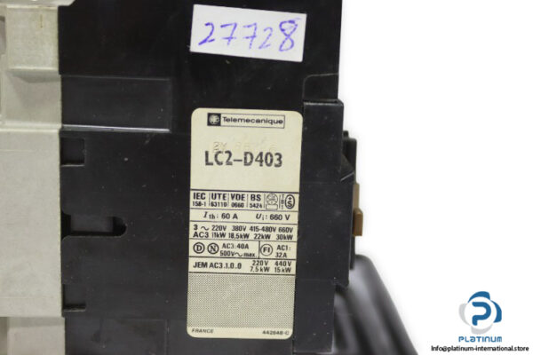 telemecanique-LC2-D403-reversing-contactor-(used)-4
