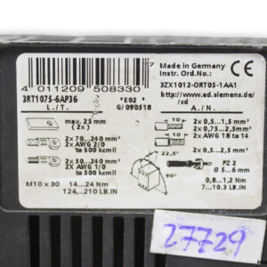 siemens-3RT1075-6AP36-power-contactor-(used)-2