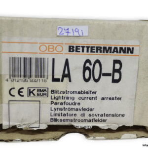 obo-bettermann-LA-60-B-lightning-current-arrester-(new)-3