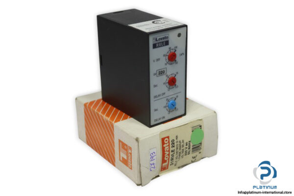 lovato-31RVLE-220-protective-relay-(new)