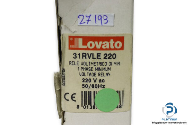 lovato-31RVLE-220-protective-relay-(new)-4