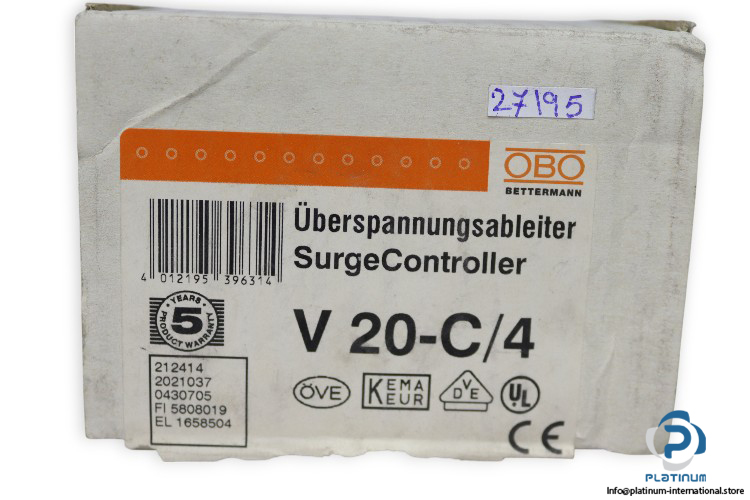 obo-bettermann-V-20-C_4-surge-controller-(new)-2