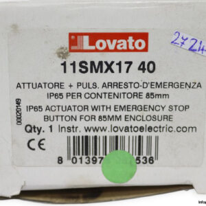 lovato-11SMX17-40-actuator-with-emergency-stop-button-(new)-1