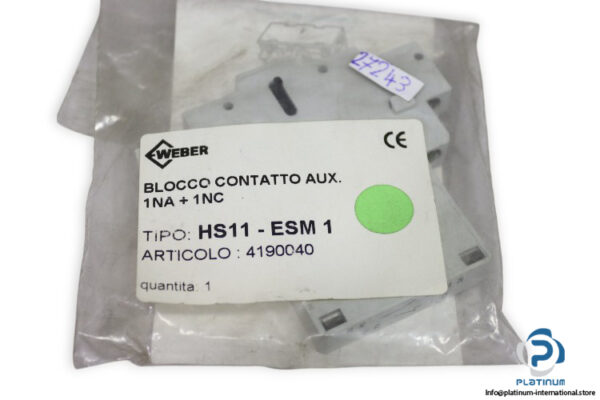 weber-HS11-ESM-1-auxiliary-contact-block-(new)-3