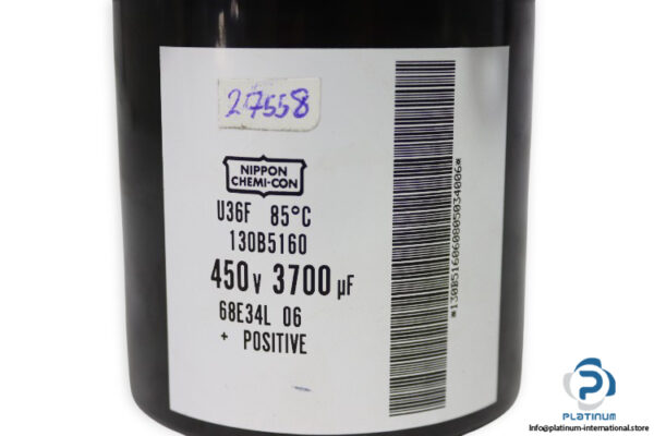 nippon-chemi-con-130B5160-U36F-capacitor-unit-(used)-1