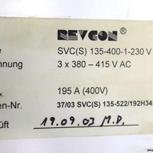 revcon-SVC-S--135-400-1-230-V-AC-power-feedback-unit-(used)-4
