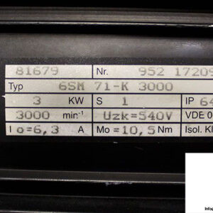 kollmorgen-seibel-6sm-71-k-3000-synchronous-servo-motor-2